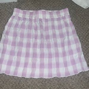 Kendall and kylie plaid skirt